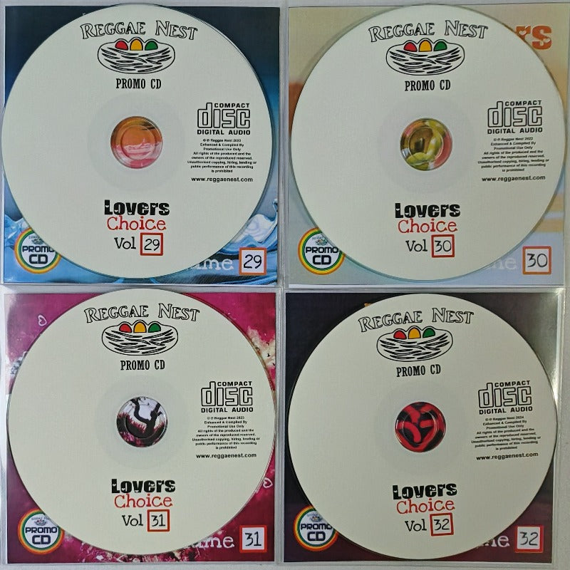 Lovers Choice 4CD Jumbo Pack 8 (Vol 29-32) - Lovers Rock, Reggae & Rubadub