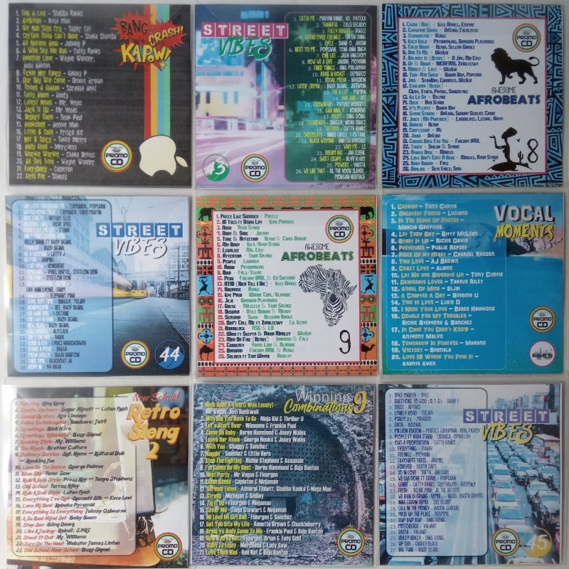 2023 Up Front 9CD Party Pack - All the music you'll need for a Wicked Party Vibe - New School!!