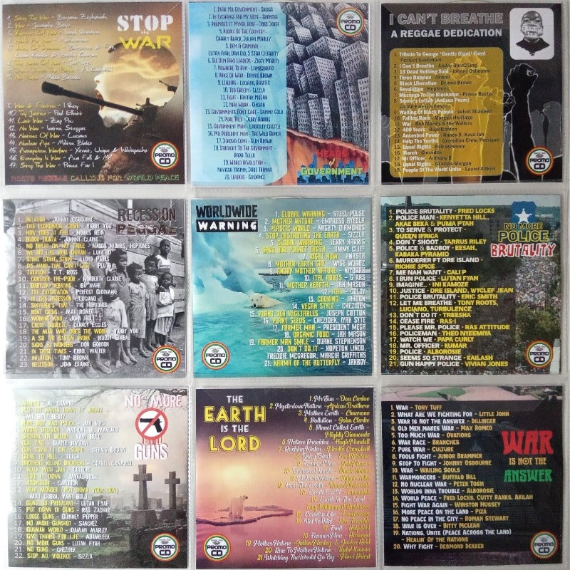 Current Affairs 9CD Mega Pack - Reggae music with very pertinent, relevant musical messages