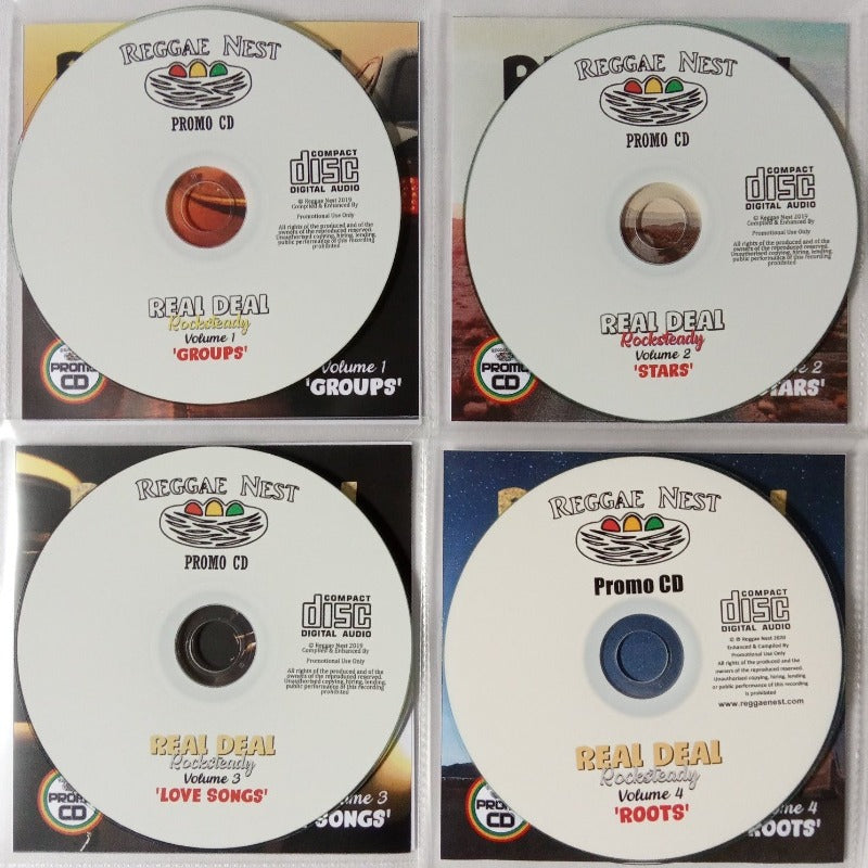 Real Deal Rocksteady 4CD Jumbo Pack 1 (Vol 1-4) - Authentic, Must Have Rocksteady music