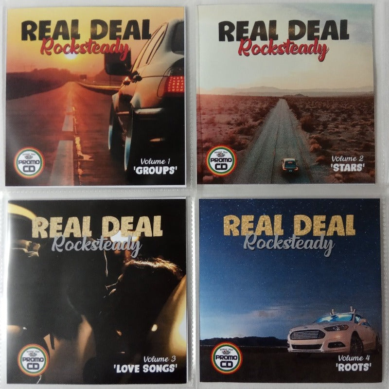 Real Deal Rocksteady 4CD Jumbo Pack 1 (Vol 1-4) - Authentic, Must Have Rocksteady music