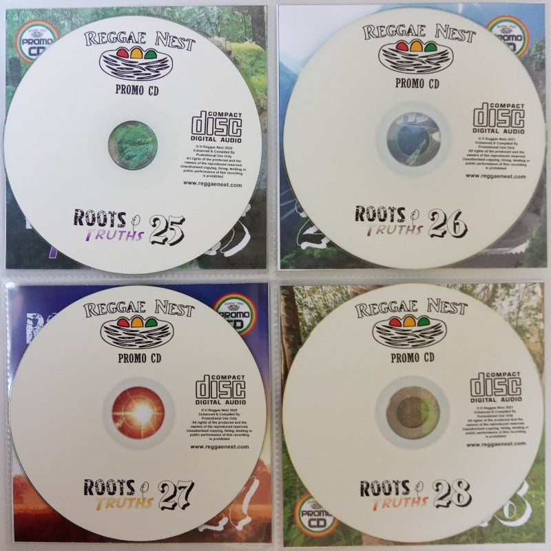 Roots & Truths 4CD Jumbo Pack 7 (Vol 24-28) - Classic, Deep & Rare Roots Reggae