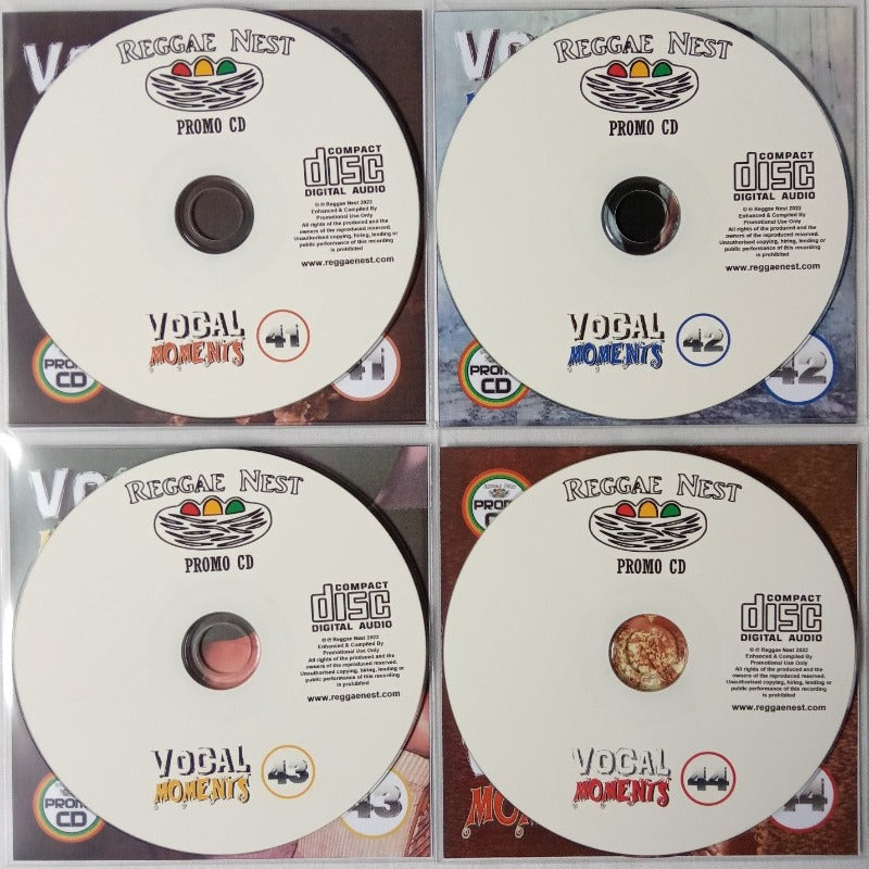 Vocal Moments 4CD Jumbo Pack 11 (Vol 41-44) - 5 Hours+ Beautiful Vocal Reggae
