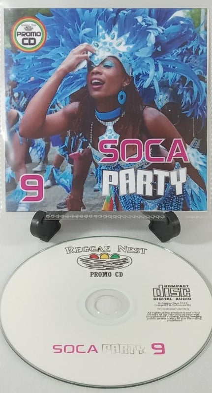 Soca Party Vol 9 - Party Discs, Calypso & Soca new & classic, Energy!!