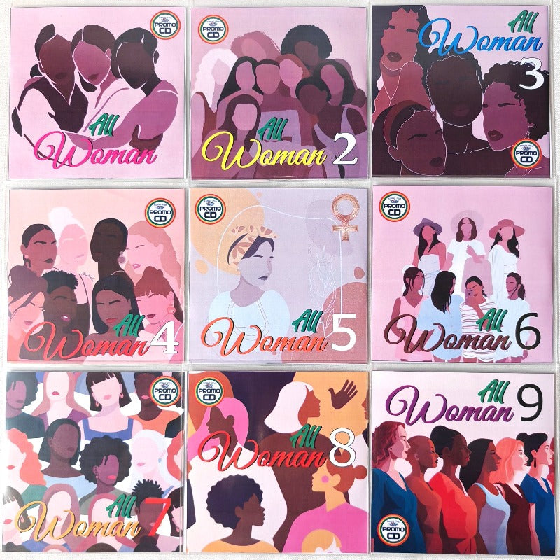 All Woman 9CD MEGA Pack (Vol 1-9)