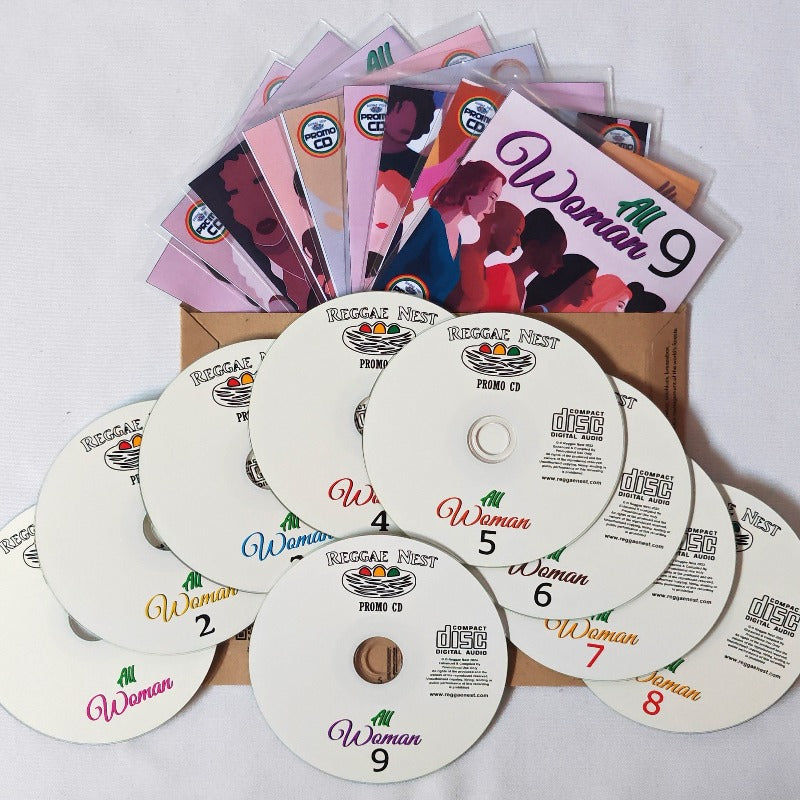 All Woman 9CD MEGA Pack (Vol 1-9) - Various Strictly Female Reggae Artists