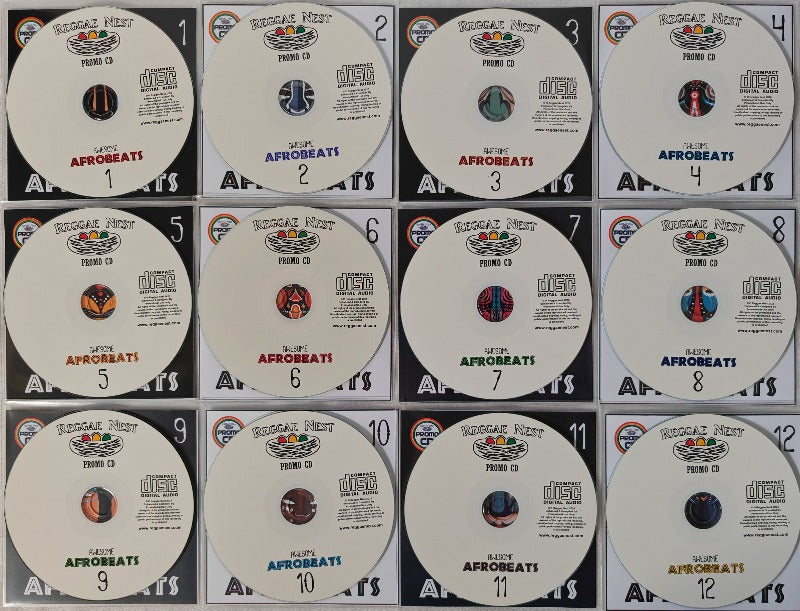 Awesome Afrobeats 12CD ULTRA Party Pack - Hot & Heavy Afro music Wicked Party Vibe - New School!!
