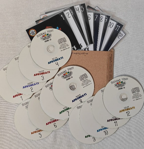 Awesome Afrobeats 12CD ULTRA Party Pack - Hot & Heavy Afro music Wicked Party Vibe - New School!!