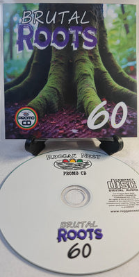Thumbnail for Promo CD with 'Brutal Roots 60' on a stand against a white background