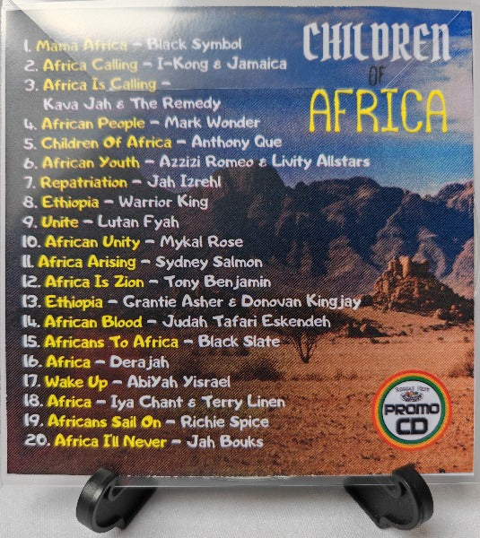 Children Of Africa - Inspirational, Uplifting Roots Reggae Africa themed