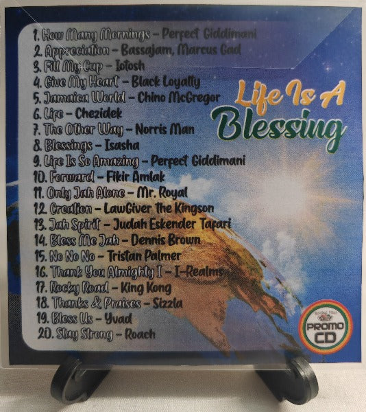 Life is a Blessing - Giving Thanks & Praises, showing appreciation in Reggae by Various Top Artists