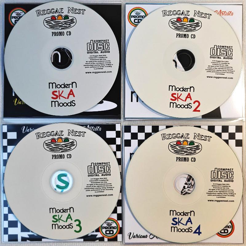 Modern Ska Moods Jumbo Pack 1 (Vol 1-4) - Various Artists who says SKA is dead?