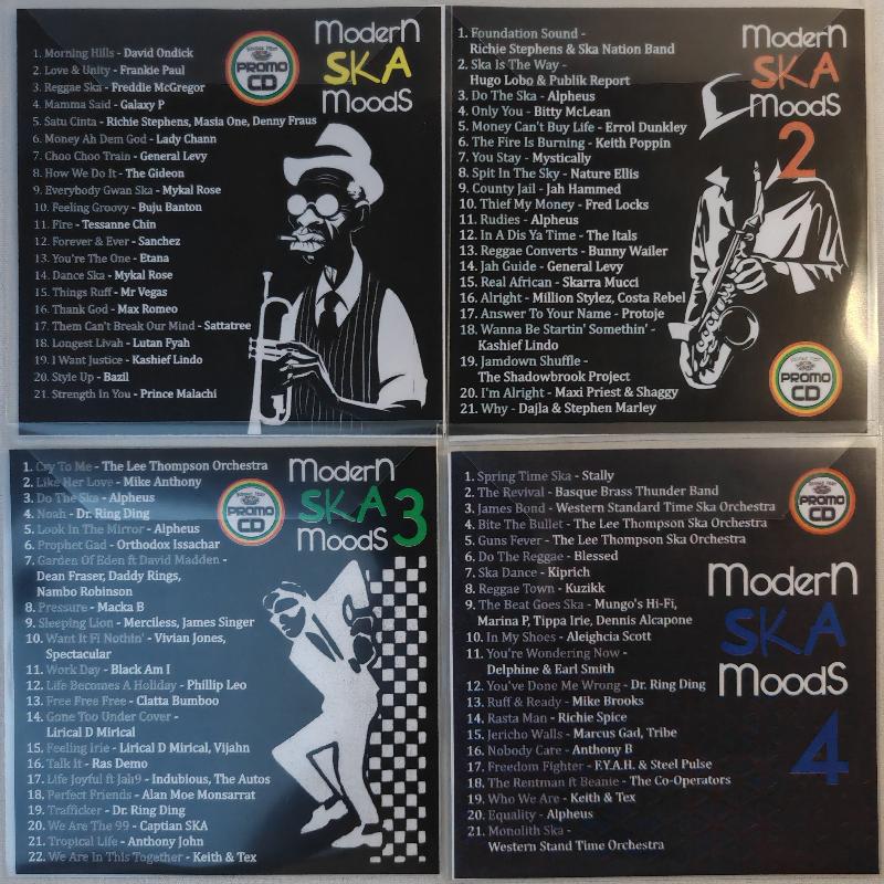 Modern Ska Moods Jumbo Pack 1 (Vol 1-4) - Various Artists who says SKA is dead?