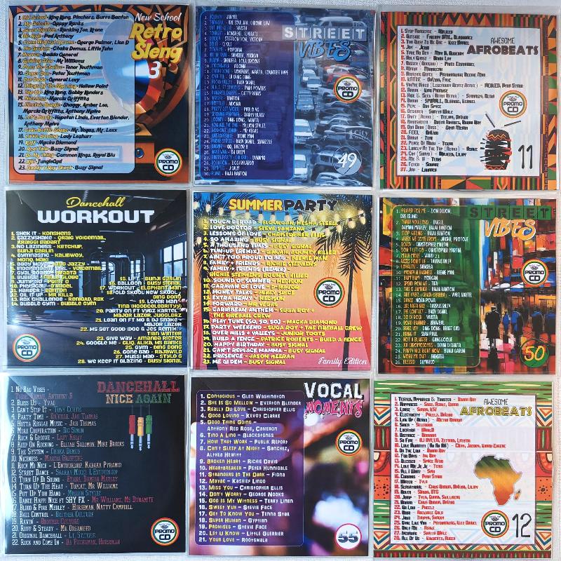 2024 Up Front 9CD Party Pack - All the music you'll need for a Wicked Party Vibe - New School!!