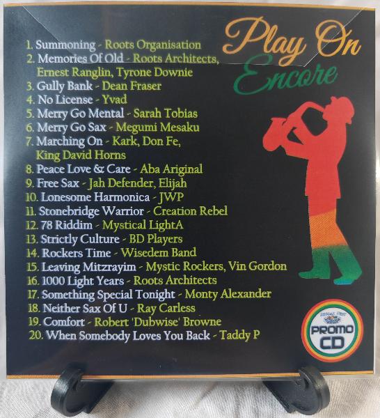 Play On Encore - 20 Modern Instrumental Reggae - CD for LOUD play Brilliant non-vocal Reggae (Copy)