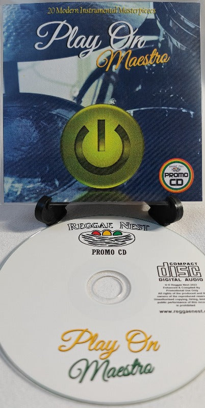 Play On Maestro - 20 Modern Instrumental Reggae - CD for LOUD play Brilliant non-vocal Reggae