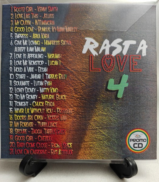 Rasta Love 4 a One Drop CD featuring Lovers, Rubadub & Roots Reggae