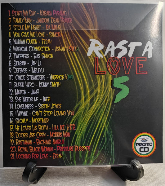 Rasta Love 5 a One Drop CD featuring Lovers, Rubadub & Roots Reggae