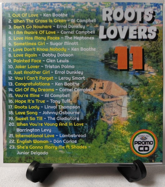 Roots Lovers 11 a Revival One Drop CD featuring Lovers Lyrics on Roots Riddims