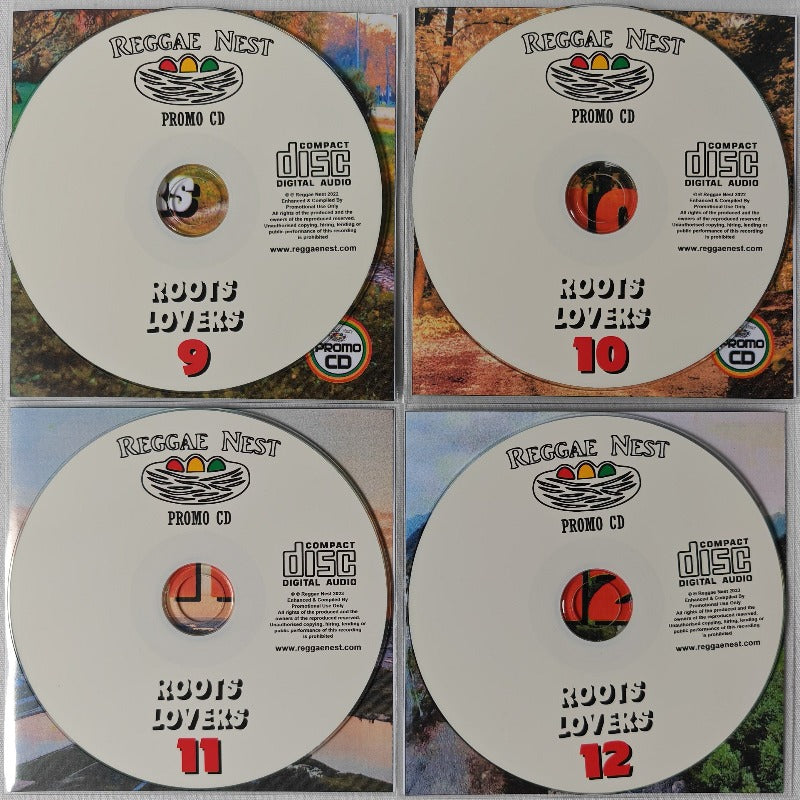 Roots Lovers 4CD Jumbo Pack 3 (Vol 9-12)- Revival One Drops featuring Lovers Lyrics on Roots Riddims