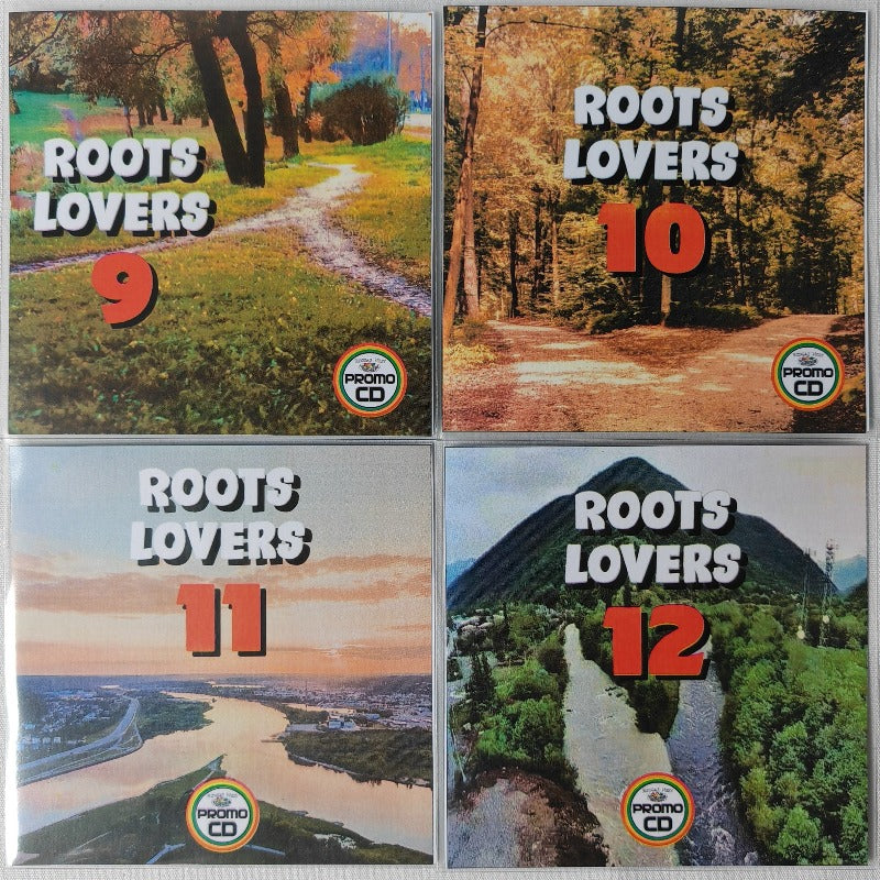 Roots Lovers 4CD Jumbo Pack 3 (Vol 9-12)- Revival One Drops featuring  Lovers Lyrics on Roots Riddims