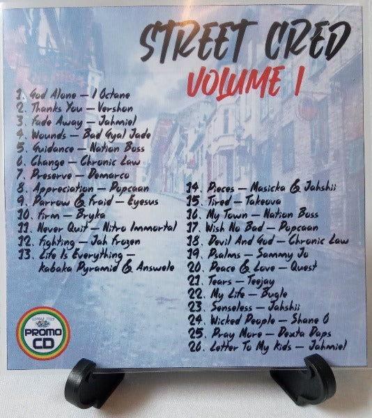 Street Cred Vol 1 - Strong Voices of the Ghetto, Urban Reggae/Dancehall life reality tunes