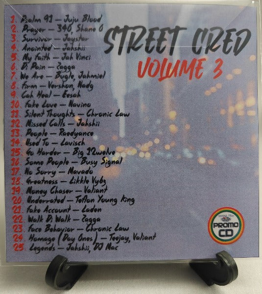 Street Cred Vol 3 - Strong Voices of the Ghetto, Urban Reggae/Dancehall life reality tunes
