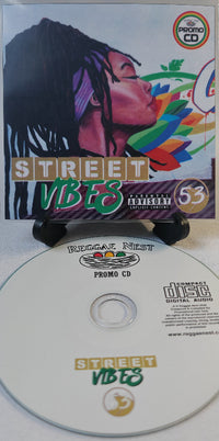 Thumbnail for Promo CD with 'Street Vibes' branding and colorful design on a white background