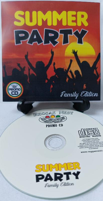 Summer Party - Family Edition - Reggae Party Vibes One Drop CD Rubadub/Reality/Dancehall 2024