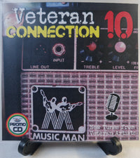 Thumbnail for Music album cover with 'Veteran Connection 10' and 'Music Man' branding on a black background.