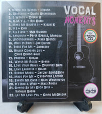 Thumbnail for Promo CD with guitar illustration and track list on a stand