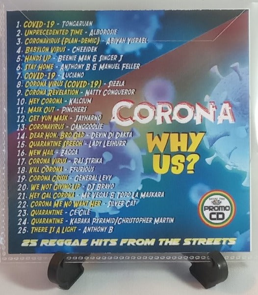 Corona - Why Us? - 25 Reggae Hits from the streets, Pandemic themed music
