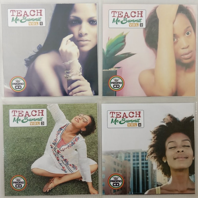 Teach Me Summit 4CD Jumbo Pack 1 (Vol 1-4) Select Conscious/Roots Reality Reggae