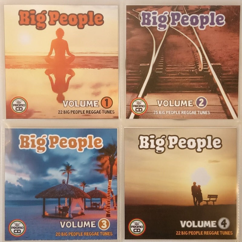 Big People 4CD Jumbo Pack 1 (Vol 1-4) - Mature Reggae for Mature people