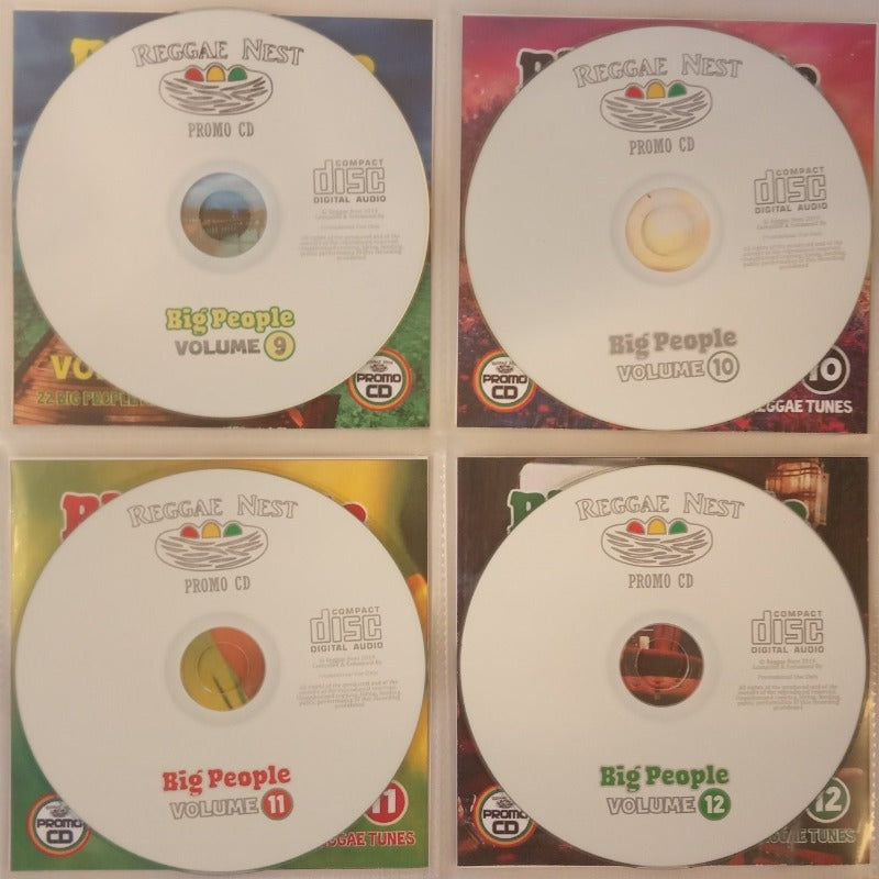 Big People 4CD Jumbo Pack 3 (Vol 9-12) - Mature Reggae for Mature people