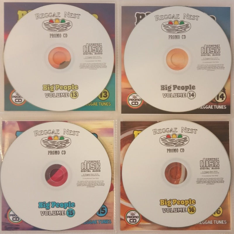 Big People 4CD Jumbo Pack 4 (Vol 13-16) - Mature Reggae for Mature people