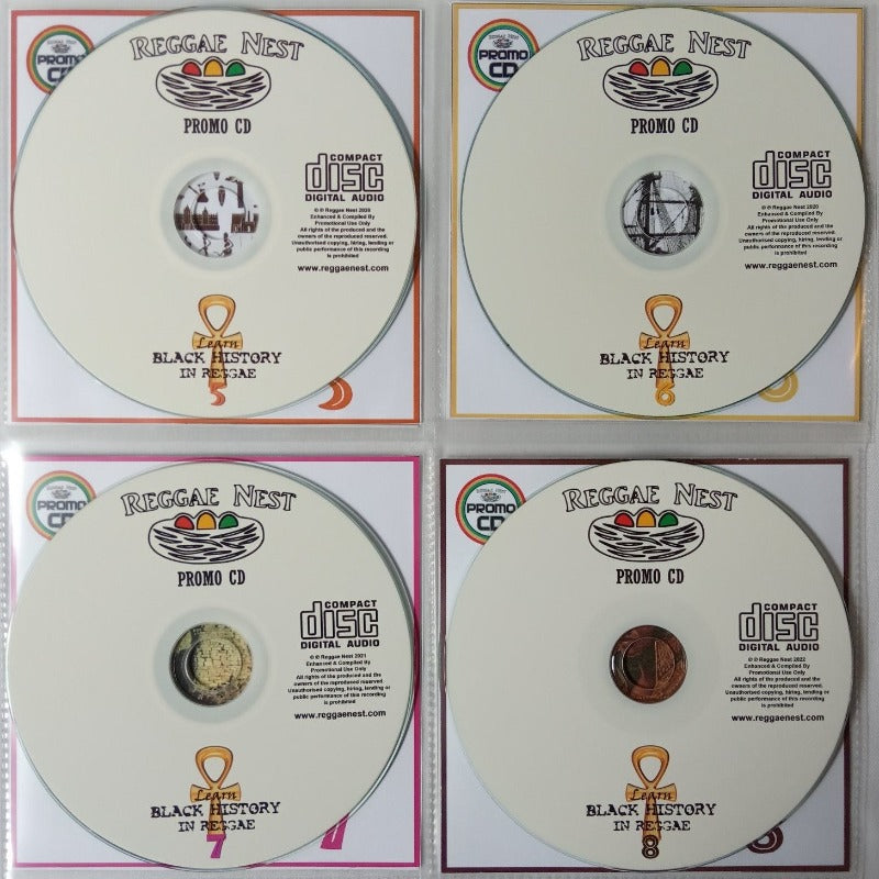 Black History In Reggae 4CD Jumbo Pack 2 (Vol 5-8) - Uplifting, Educational, Historic Reggae