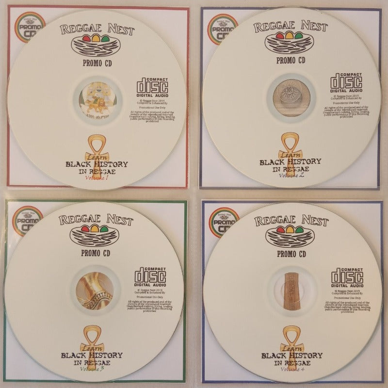 Black History In Reggae 4CD Jumbo Pack (Vol 1-4)