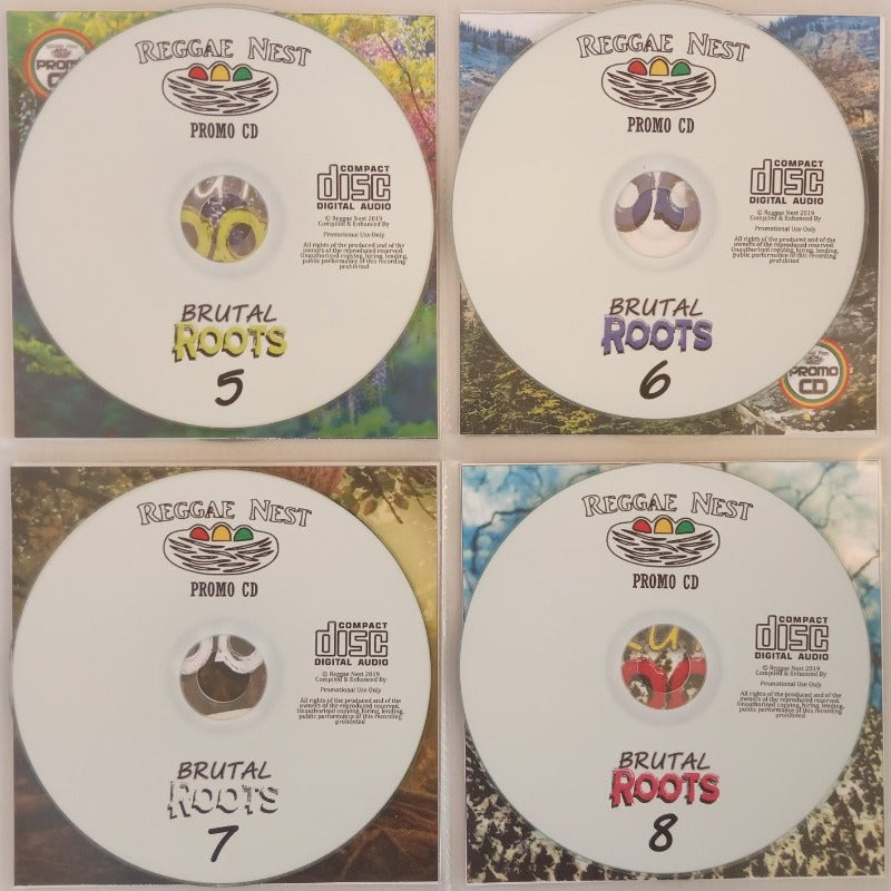 Brutal Roots 4CD Jumbo Pack 2 (Vol 5-8) - Modern Roots Reggae Collection