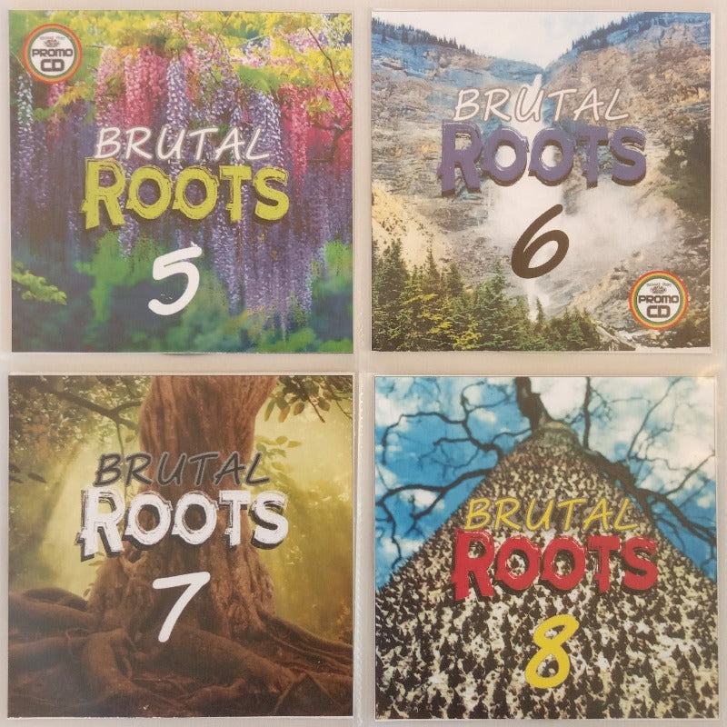 Brutal Roots 4CD Jumbo Pack 2 (Vol 5-8) - Modern Roots Reggae Collection