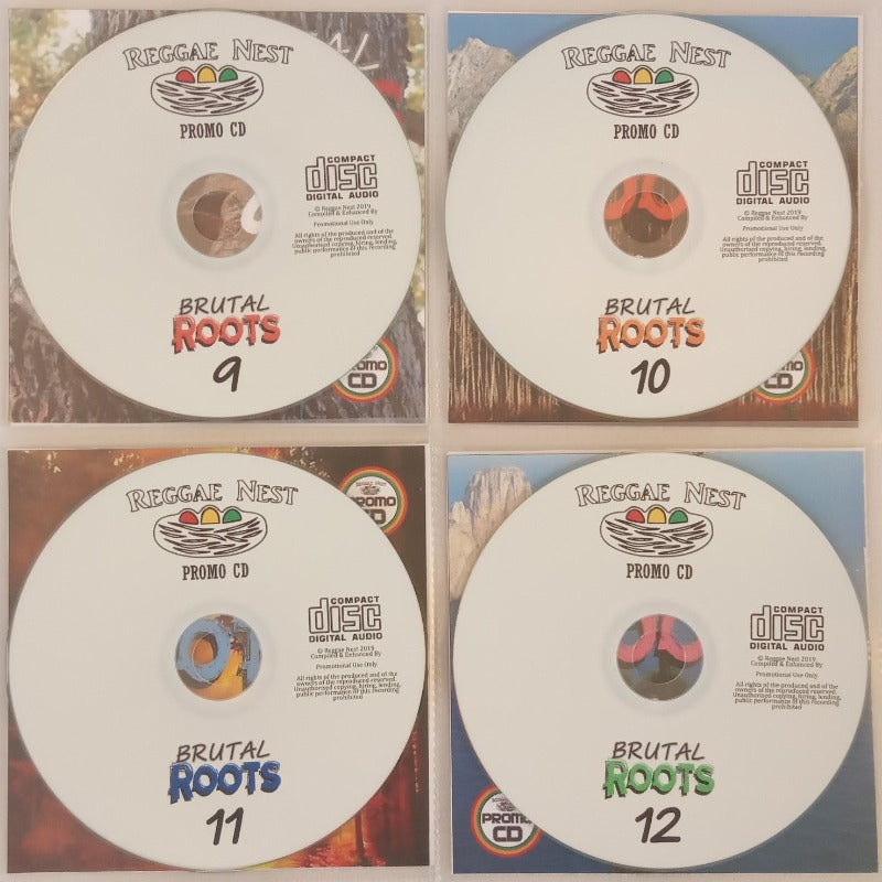 Brutal Roots 4CD Jumbo Pack 3 (Vol 9-12) - Modern Roots Reggae Collection