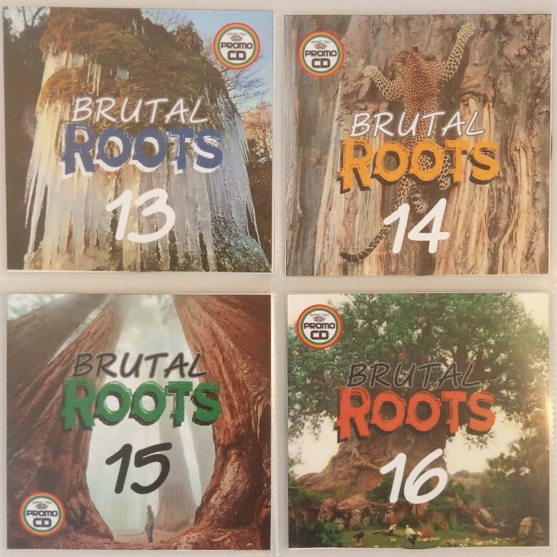 Brutal Roots 4CD Jumbo Pack 4 (Vol 13-16) - Modern Roots Reggae Collection