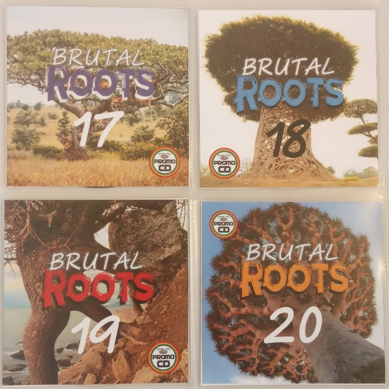 Brutal Roots 4CD Jumbo Pack 5 (Vol 17-20) - Modern Roots Reggae Collection