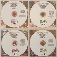 Thumbnail for Brutal Roots 4CD Jumbo Pack 6 (Vol 21-24) - Modern Roots Reggae Collection