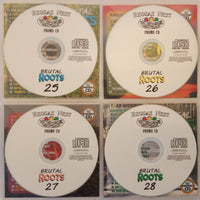 Thumbnail for Brutal Roots 4CD Jumbo Pack 7 (Vol 25-28) - Modern Roots Reggae Collection