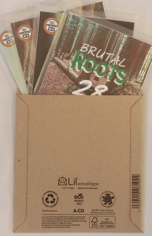 Brutal Roots 4CD Jumbo Pack 7 (Vol 25-28) - Modern Roots Reggae Collection