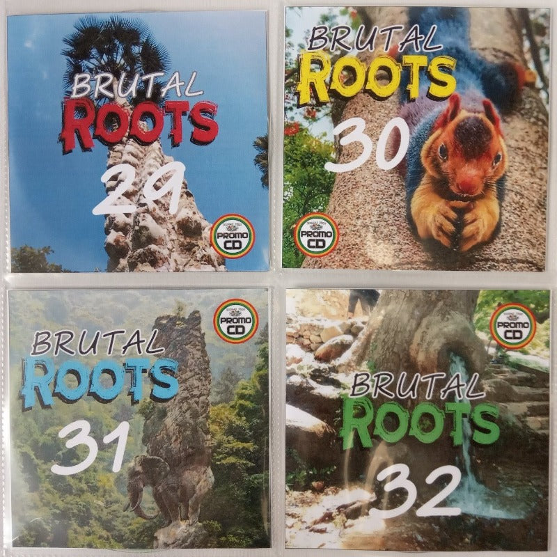 Brutal Roots 4CD Jumbo Pack 8 (Vol 29-32) - Modern Roots Reggae Collection