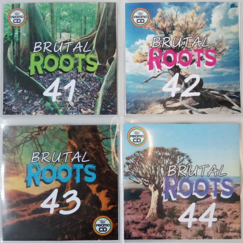Brutal Roots 4CD Jumbo Pack 11 (Vol 41-44) Modern Roots Reggae Colle –  Reggae Nest