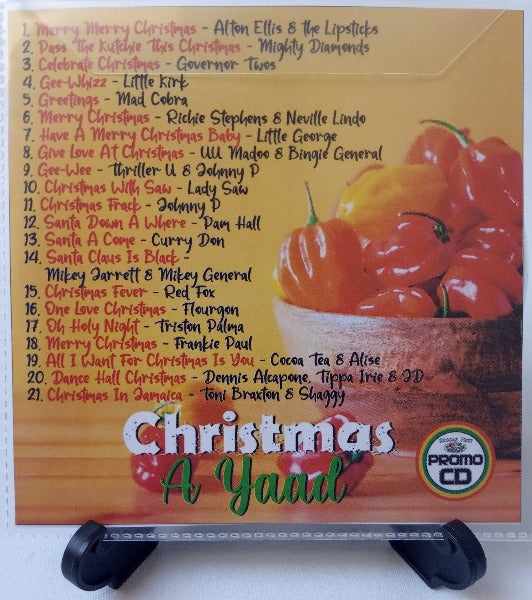 Chistmas A Yaad - Reggae, Dancehall & Rubadub Up beat Christmas CD for Parties