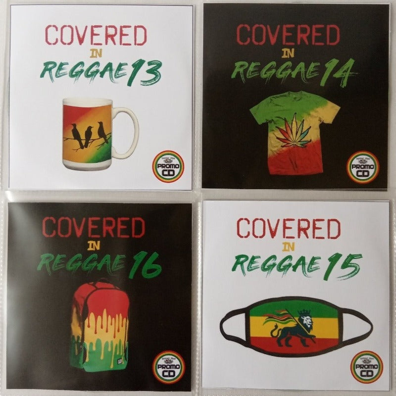 Covered In Reggae 4CD Jumbo Pack 4 (Vol 13-16) - Popular cover versions in Reggae